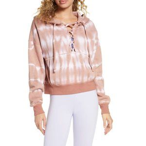 FREE PEOPLE Tie Dye Believer Hooded Sweatshirt